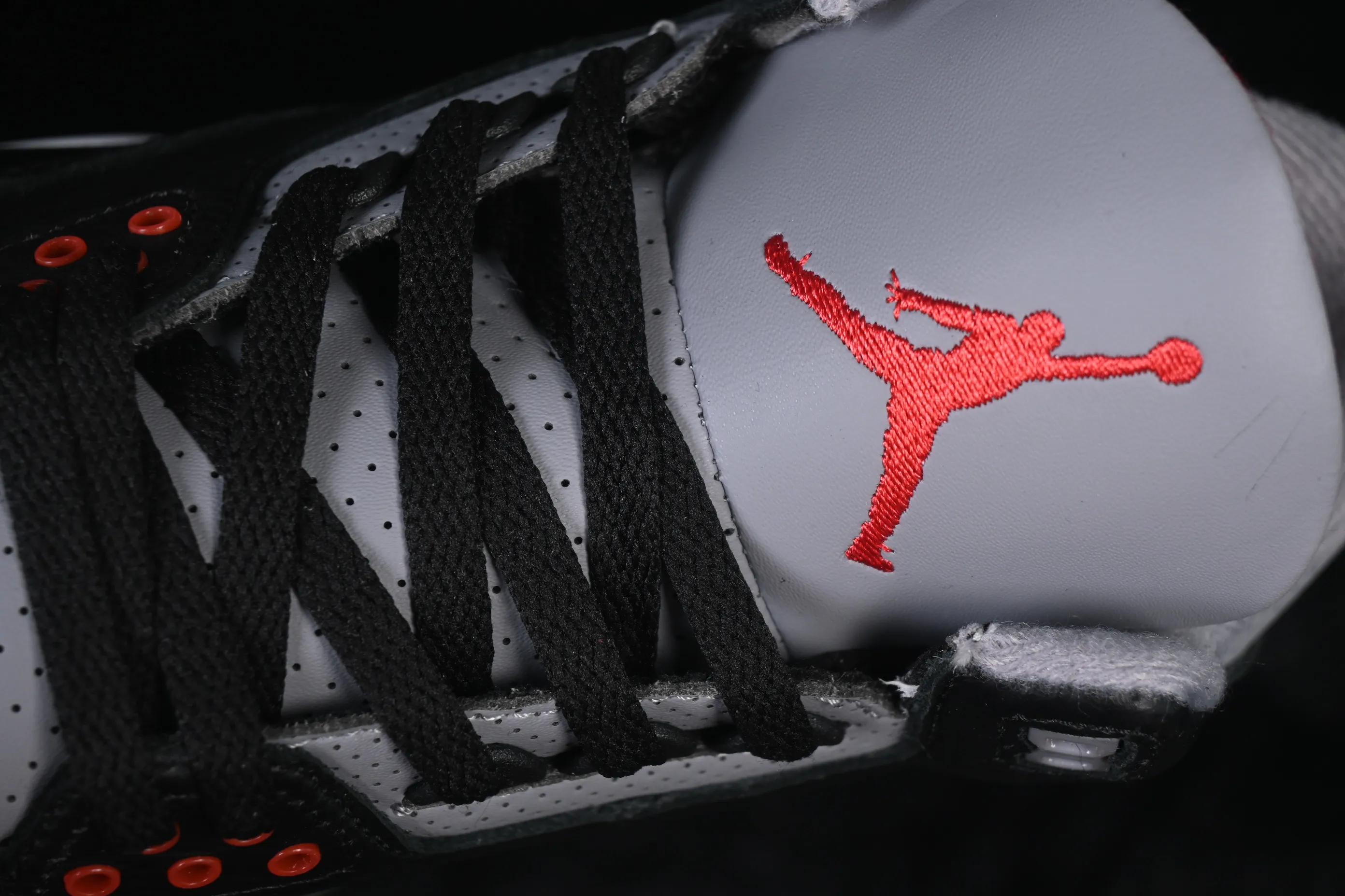 All categories Air Jordan Jordan series basketball shoes Air Jordan 3 TG version Air Jordan 3 "Black Cement" AJ3 Jordan 3 first year black cement DN3707-010